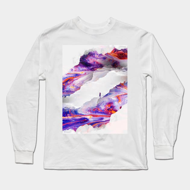 cosmic loneliness Long Sleeve T-Shirt by stohitro